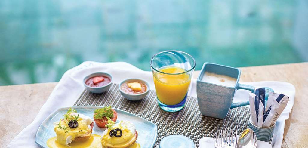 Azana Boutique Hotel Denpasar מסעדה תמונה
